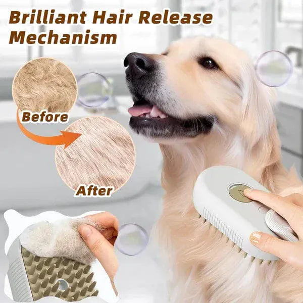3 in 1 Pet Grooming Brush | Pet Grooming dog Brush Comb Cat Hair Brush Remover Pets Accessories 3 in 1 Pet Grooming Brush