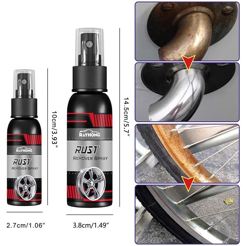 Rusticxo Metal Rust Remover Spray (Set of 2)