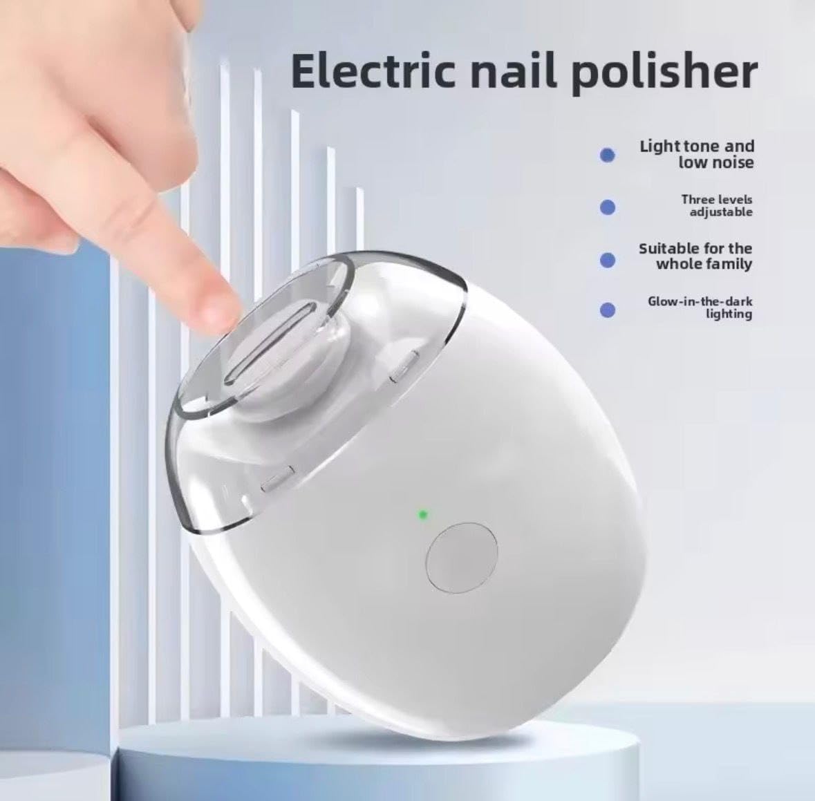 Groomixo Electric Nail Trimmer for Kids