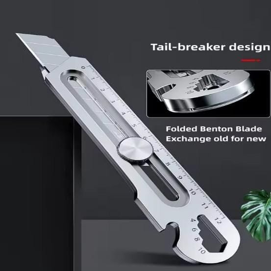 6 in 1 Versatile Tool Cutter | 6 In 1 Utility Cutter Cardboard All Purpose Knife Stainless Steel 6 in 1 Versatile Tool Cutter