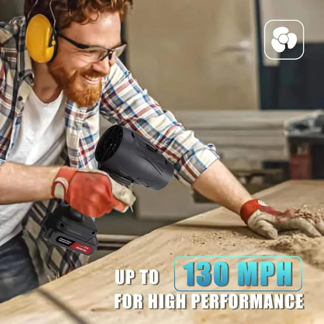 AirSurge+™ | Leaf Blower Electric Mini Hand Powered Battery Handheld Blower AirSurge+™ Handheld Electric Portable Air Blower