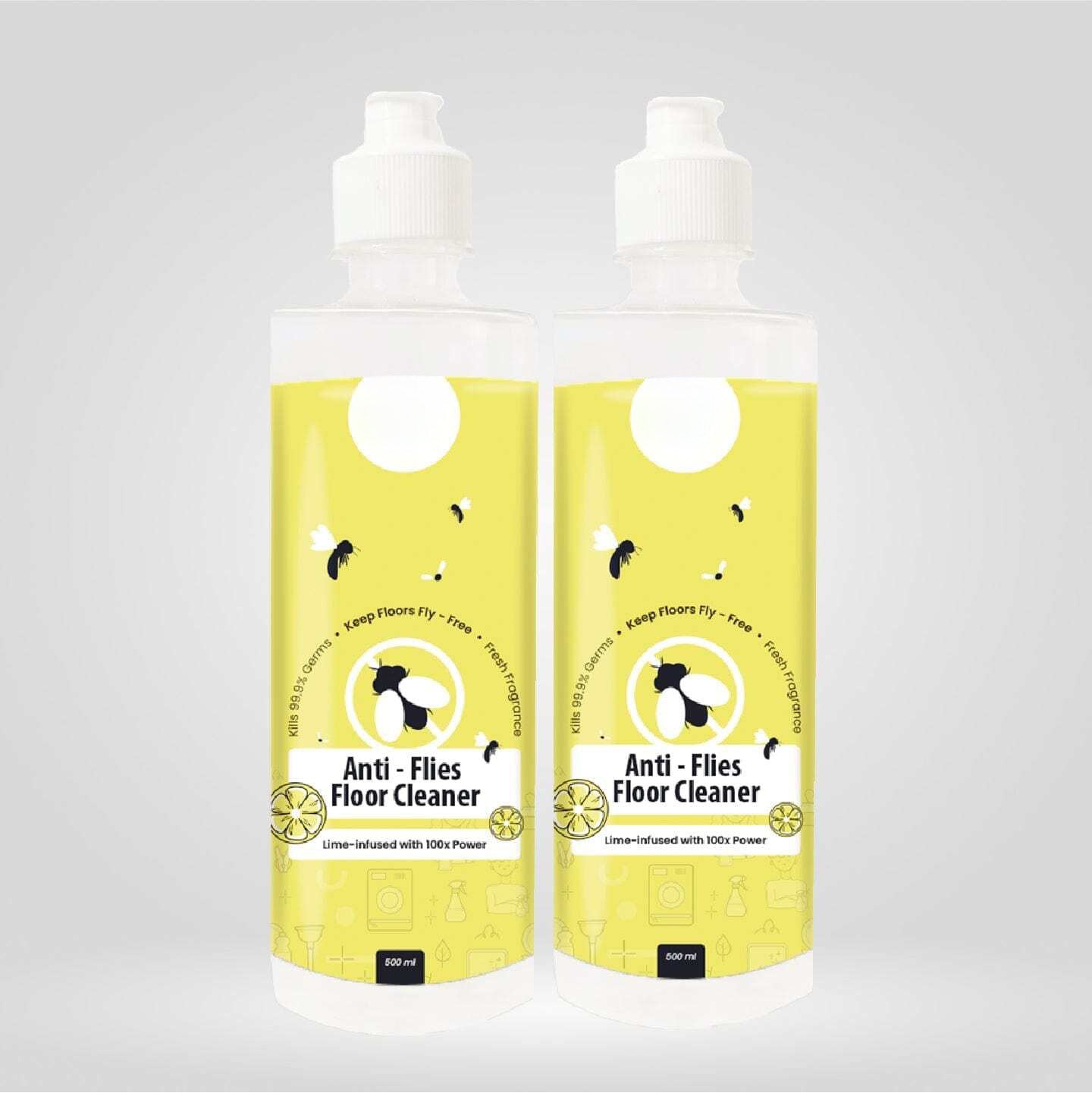 Anti Flies Floor Cleaner (Pack of 2) | Foot Cleaner Mop Home Liquid Cleaning Floor Anti Fly Floor Cleaner Anti Flies Floor Cleaner (Pack of 2)
