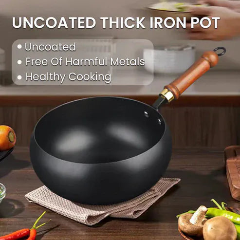 Artisan Unenameled Cast Iron Pan | Cast Iron Steel Caaerole Stainless Steel Artisan Products WholeFoodPan™ Artisan Unenameled Cast Iron Pan