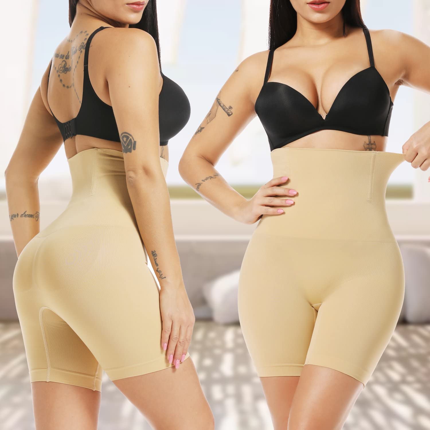 Body Shaper | Body Shaper For Women Tummy Shaper Body Slimmer Cross Compression Body Shaper (Pack of 2)