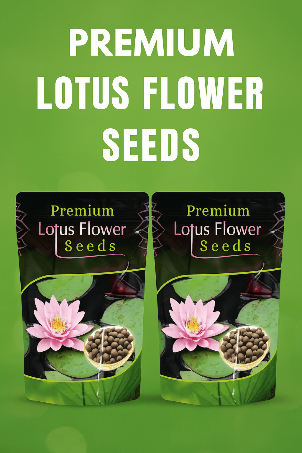 Bonsai Lotus Seeds | Lotus Flower Seeds Bonsai Lotus Seeds (Pack of 80)