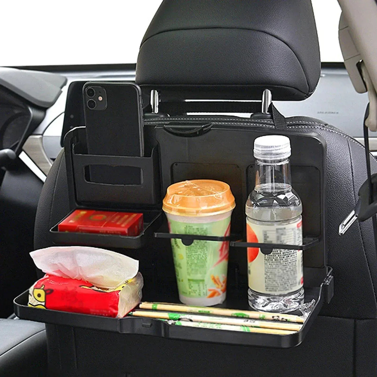 Car Back Seat Organizer Rear Seat Tray Bottle Holder - Back Seat Tray Organizer Back Seat Tray Organizer