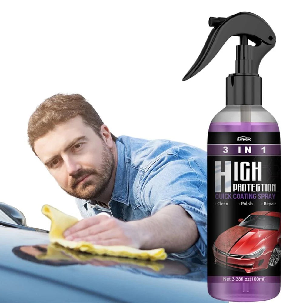 Ceramic Coating Wax Car Paint Protection Hydrophobic Spray - Hydrapell Spray - Pack of 2 - Hydrapell Spray (Pack of 2)