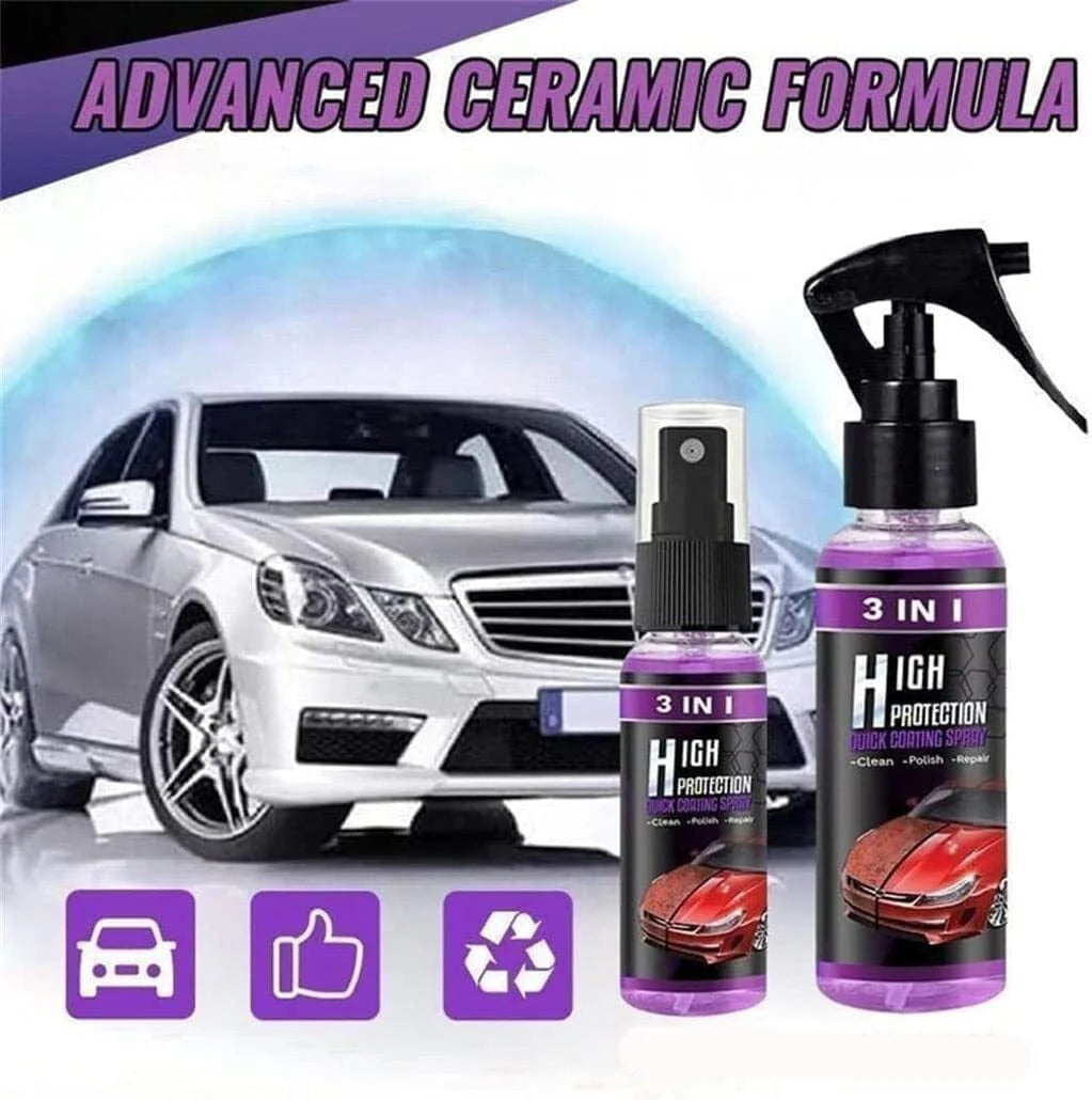 Ceramic Coating Wax Car Paint Protection Hydrophobic Spray - Hydrapell Spray - Pack of 2 - Hydrapell Spray (Pack of 2)