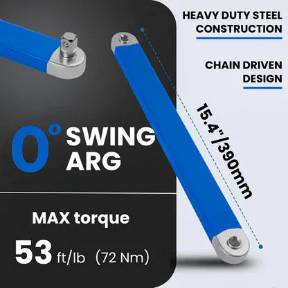Extixo™ | Torque Wrench Tool Kit Spanner Set Socket Ratchet Tools Exticxo™ Offset Extension Wrench