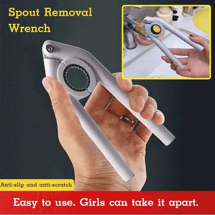 Gripixo™️ | Tap Sink Plumbing Work Kitchen And Bathroom Faucet Aerator Gripixo™ Faucet Wrench