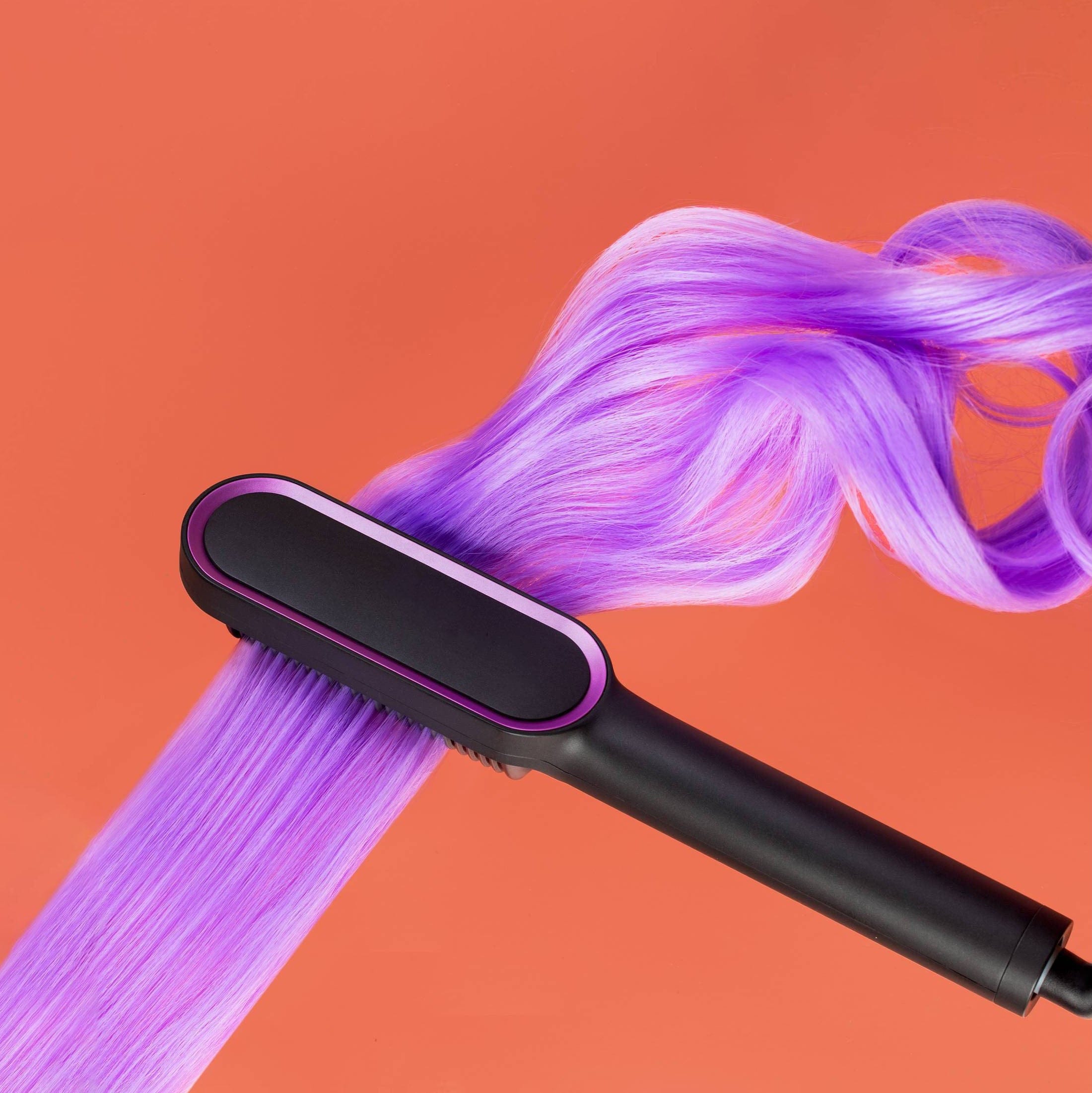 Hair Straightener Comb | Hair Straightening Brush Electric Comb Heat Straightener Black Hair Straightener Comb