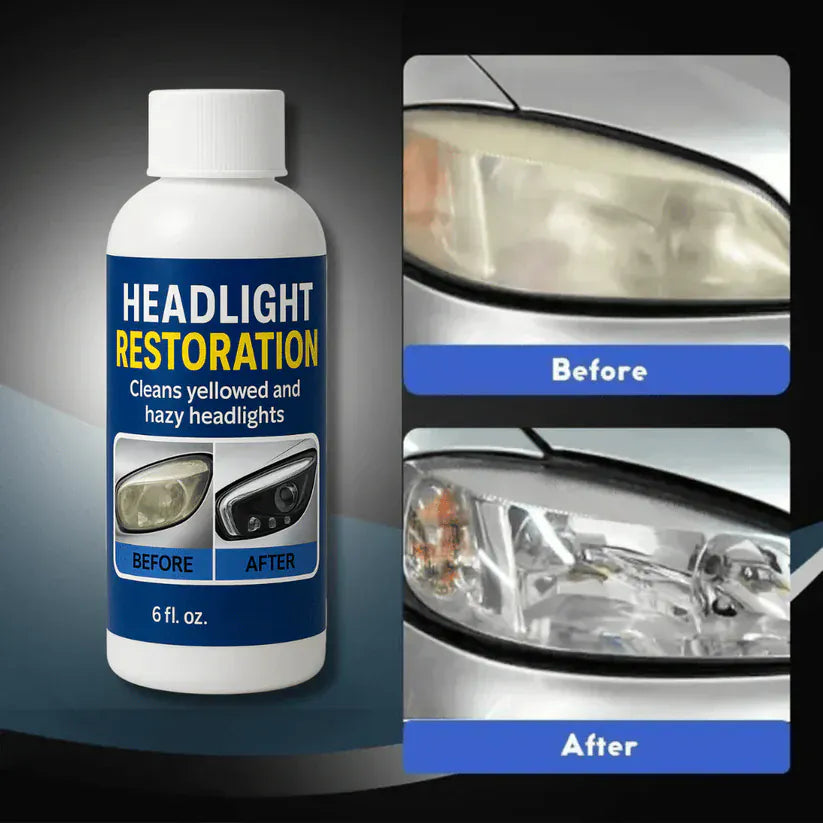 Headlight Restoration Fluid | Blur/Scratch Remover Kit | Buy 1, Get 1 Free Headlight Restoration Fluid | Blur/Scratch Remover Kit | Buy 1, Get 1 Free