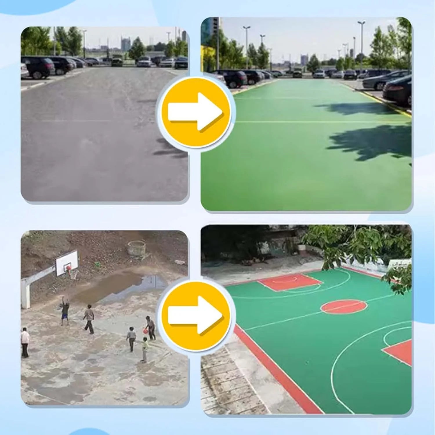 InstaCoatzy (Pack of 2) | Floor Paint Epoxy Coating Floor Color Waterproof Floor Coating - InstaCoatzy Waterproof Floor Paint 300 ml + 300 ml (Pack of 2)