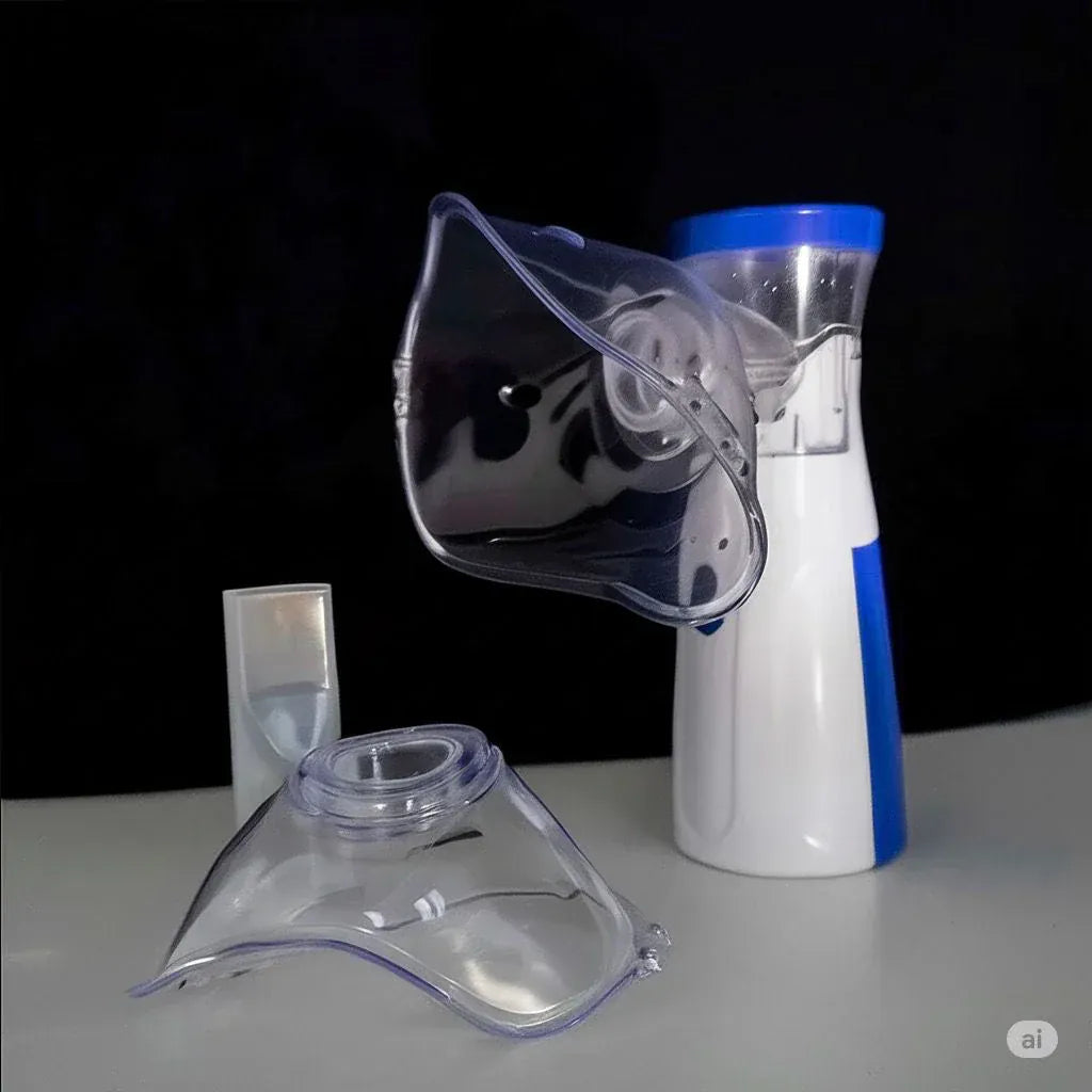 MistMender™ | Nebuliser Machine Portable Asthma Nebulizer Kit Reperatory Machine MistMender™ Nebulizer Machine Portable Inhaler