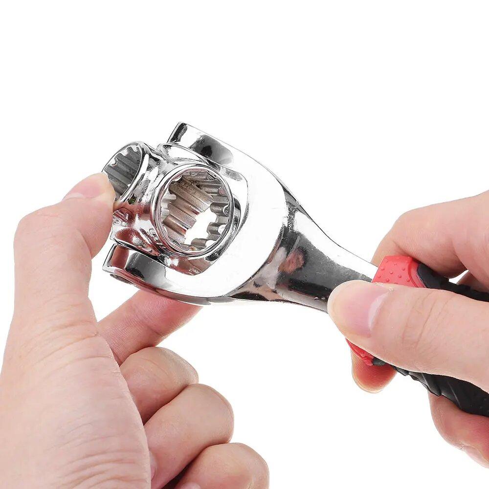 Multipurpose Wrench Tool Adjustable All in One Wrench 48 in 1 48-in-1 Universal Wrench