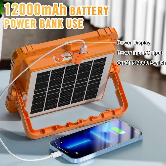 Rechargeable Solar Flood Light Rechargeable Solar Flood Light