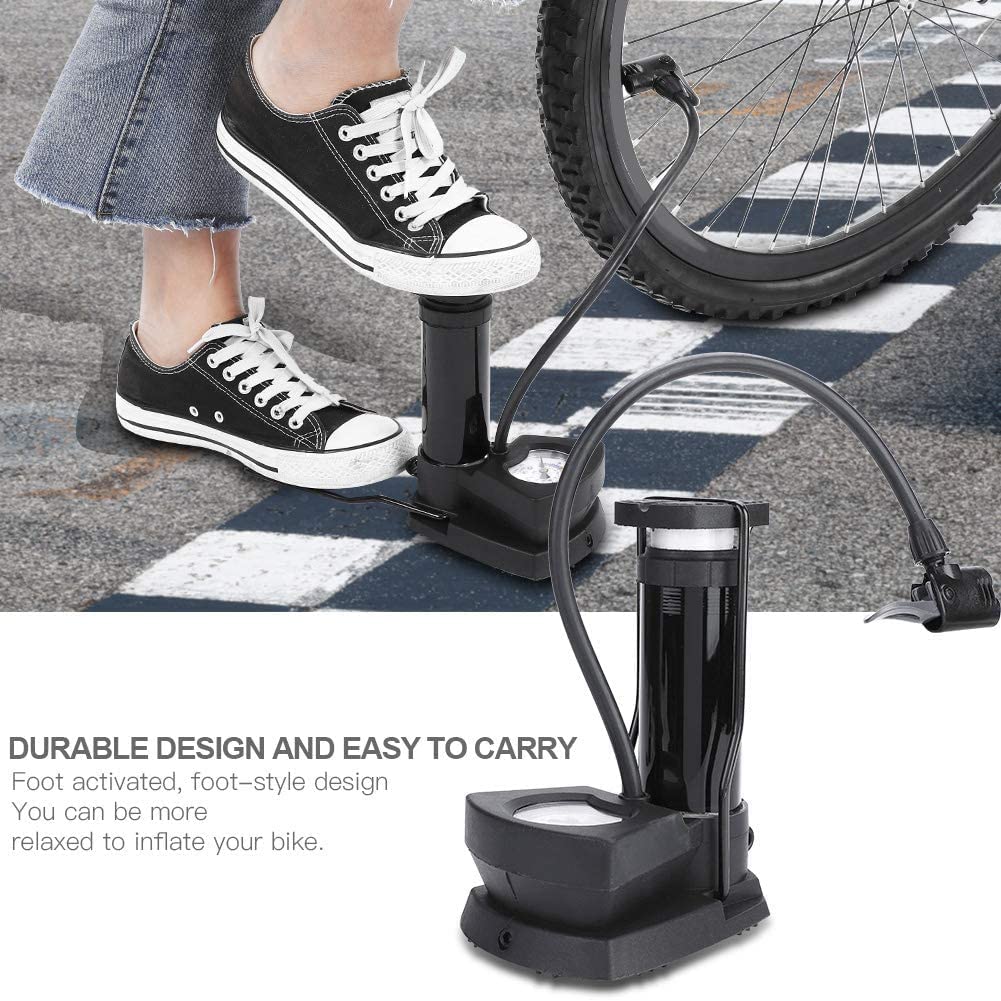 StepPumpzy | Cycle Pump Air Bike Tyre Auto Air Pressure Portable Foot Inflator StepPumpzy High Pressure Portable Foot Pump