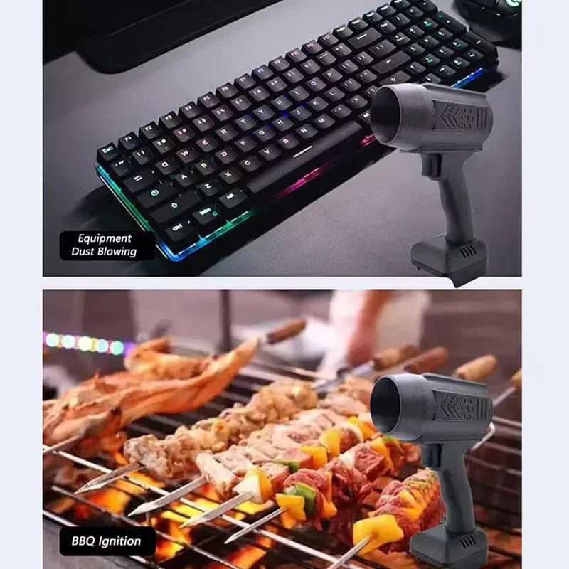 AirSurge+™ | Leaf Blower Electric Mini Hand Powered Battery Handheld Blower AirSurge+™ Handheld Electric Portable Air Blower