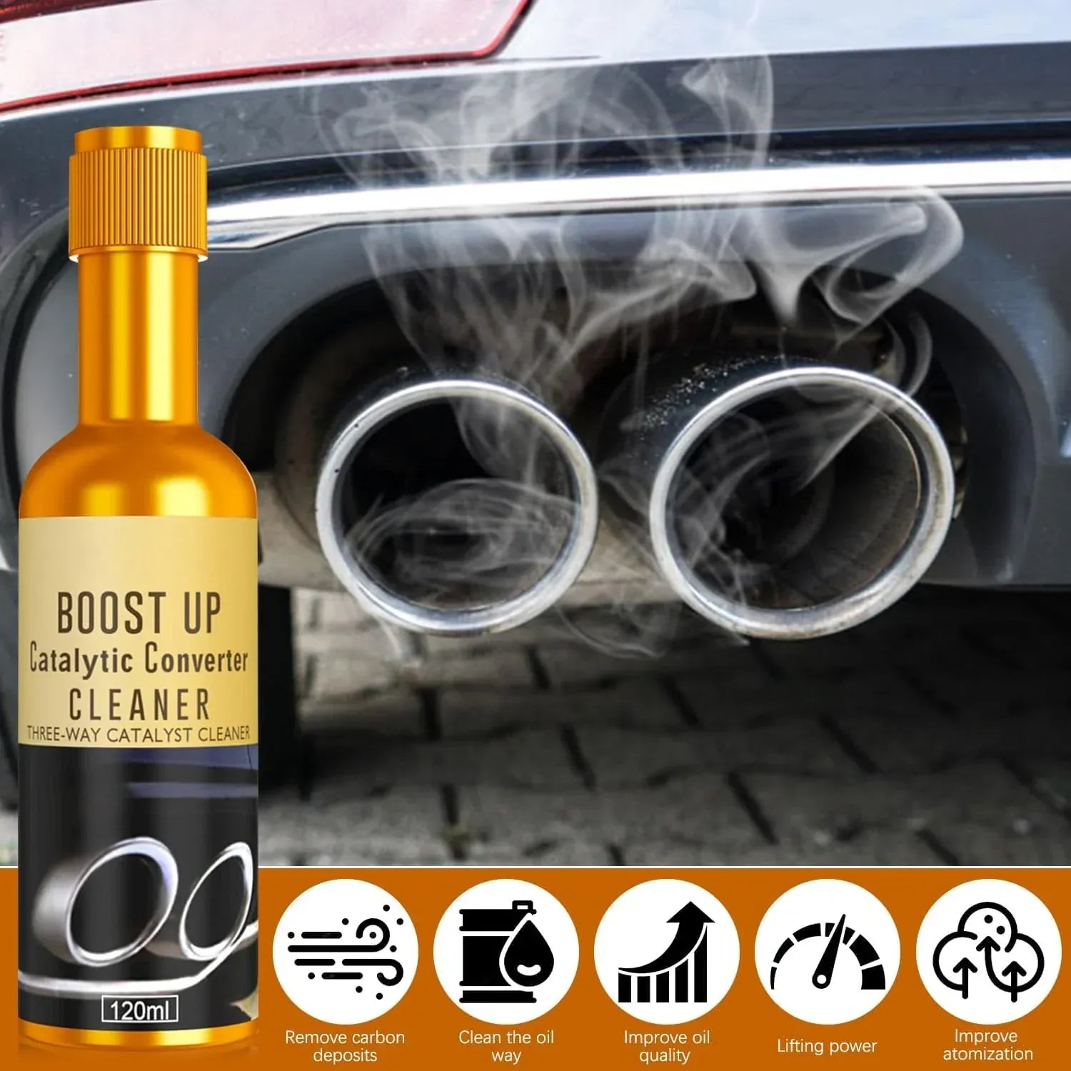 CarbonProxio™ (Pack of 2) | Catalytic Converter Car Carbon Cleaning Fuel Injection Cleaners CarbonProxio™ Engine Carbon Cleaner (Pack of 2)