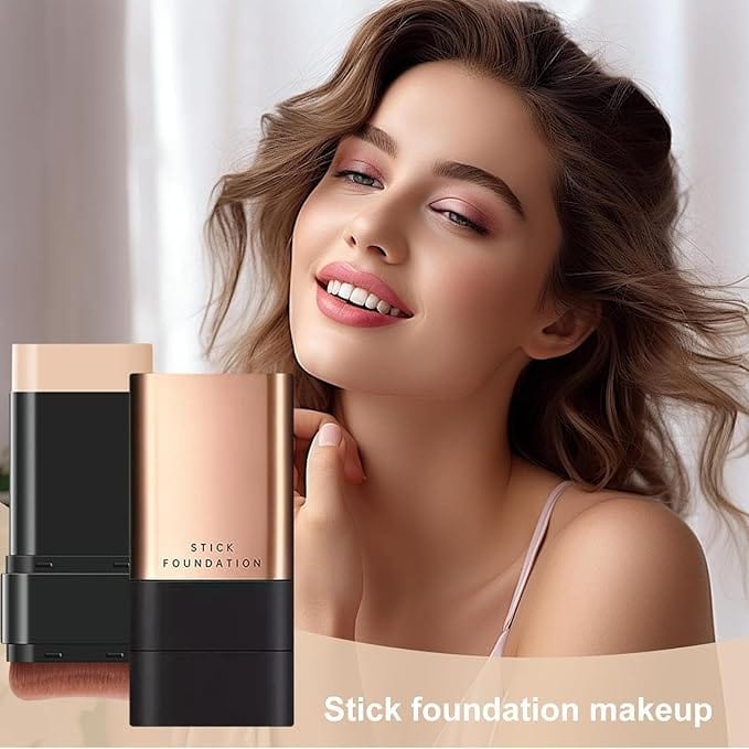 GlowStixi™ | Glass Skin Tone Korean Skincare Products Flawless Foundation Glowstixi™ 2 in 1 Foundation Stick for Korean Glass Skin