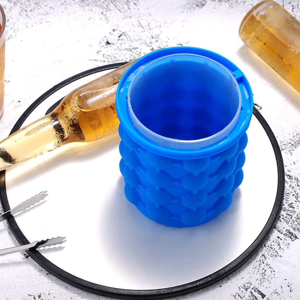 Ice Maker Bucket Portable Silicone Ice Bucket for Home Outdoors - Frozie™ Frozie™