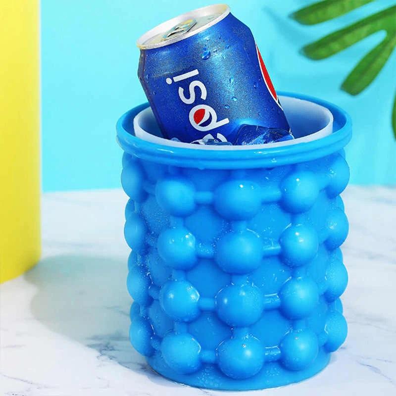 Ice Maker Bucket Portable Silicone Ice Bucket for Home Outdoors - Frozie™ Frozie™