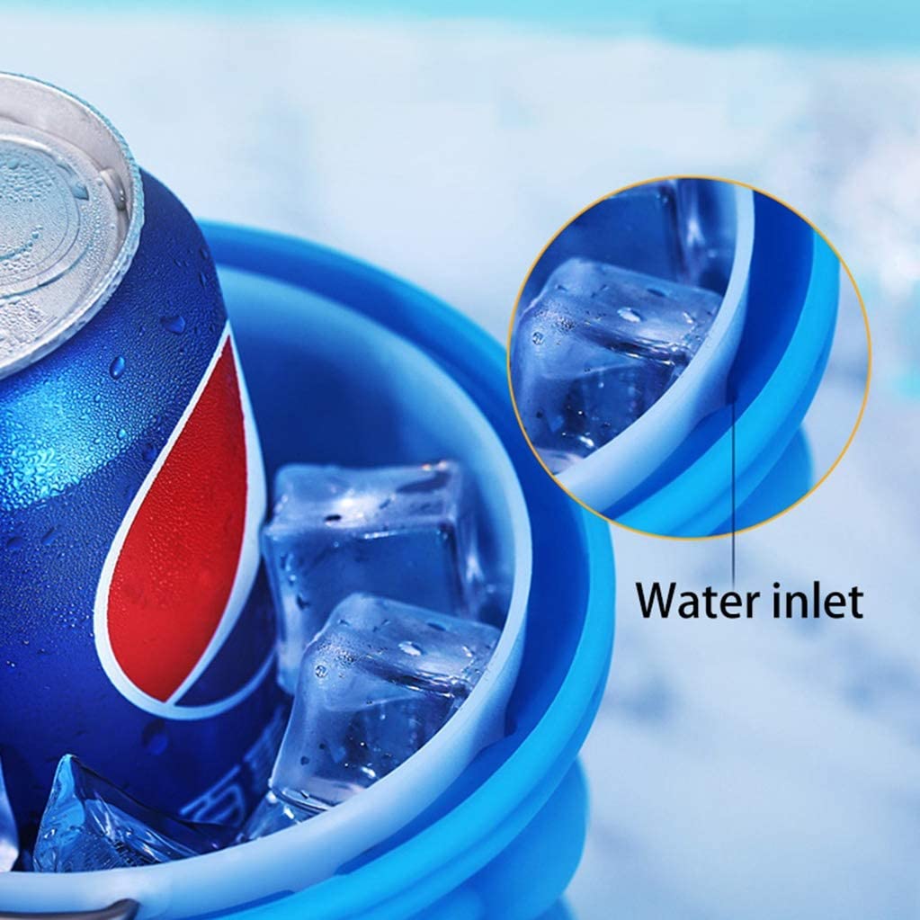 Ice Maker Bucket Portable Silicone Ice Bucket for Home Outdoors - Frozie™ Frozie™
