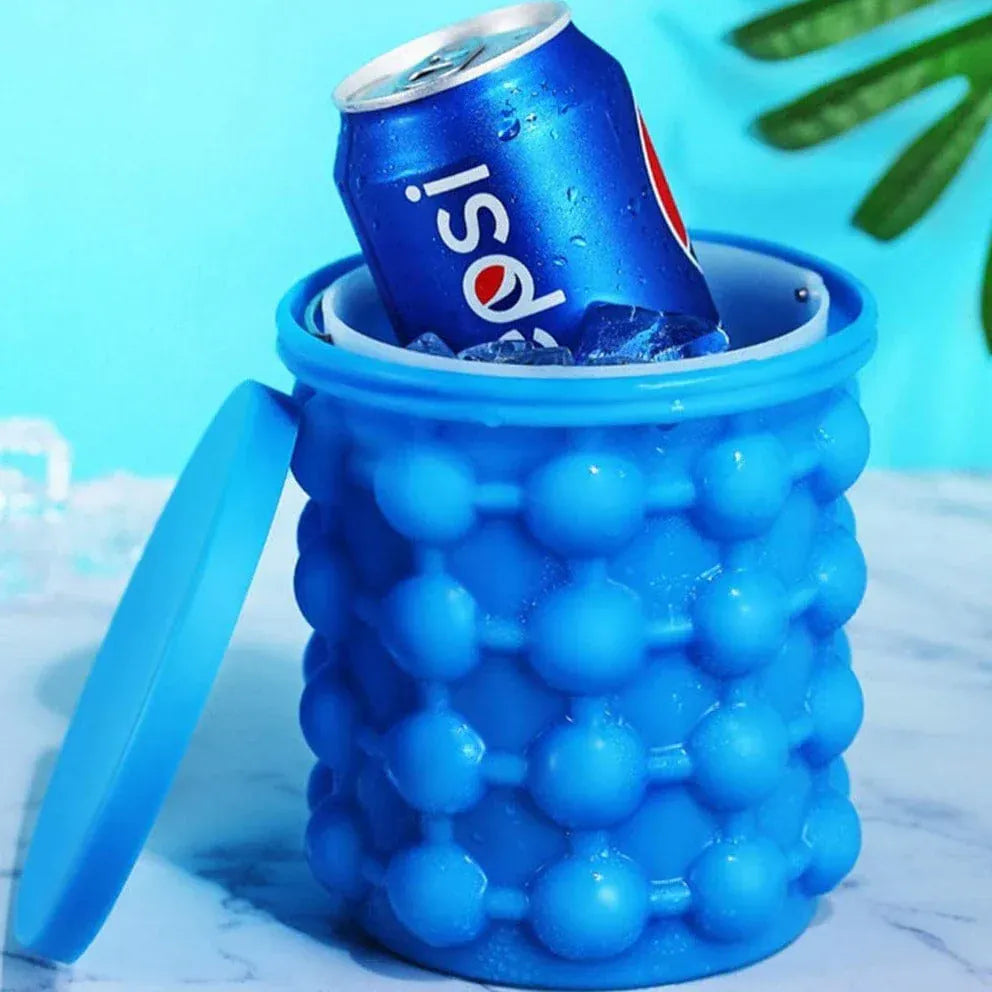 Ice Maker Bucket Portable Silicone Ice Bucket for Home Outdoors - Frozie™ Frozie™