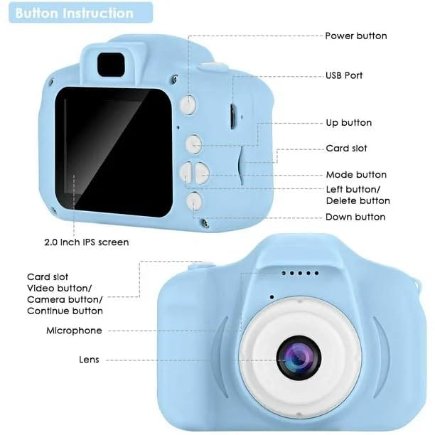 | Digital Camera Kids Videography Toy Photo Digicam toys HD Digital Video Camera for Toddler