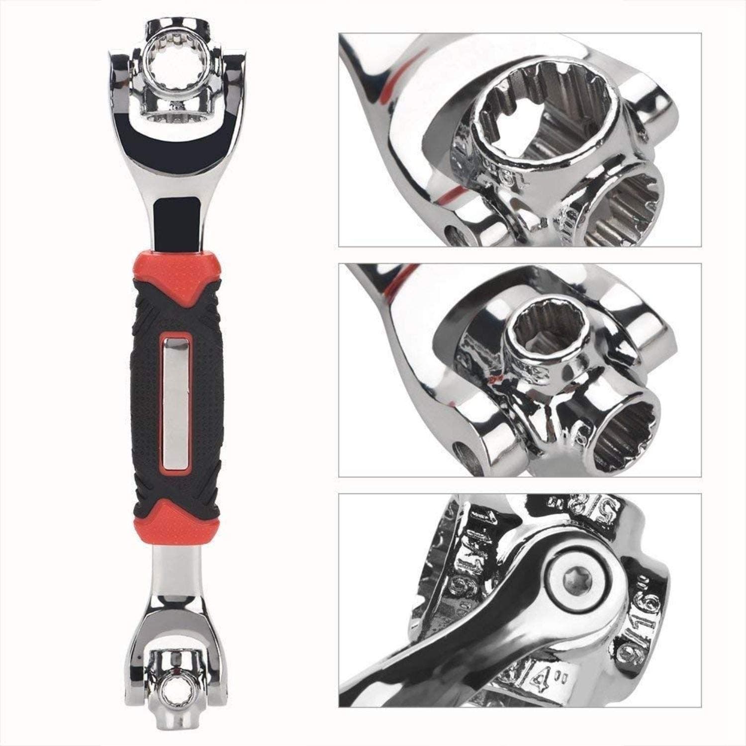 Multipurpose Wrench Tool Adjustable All in One Wrench 48 in 1 48-in-1 Universal Wrench